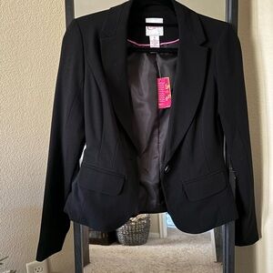Charlotte Russe Black Blazer Suit Jacket